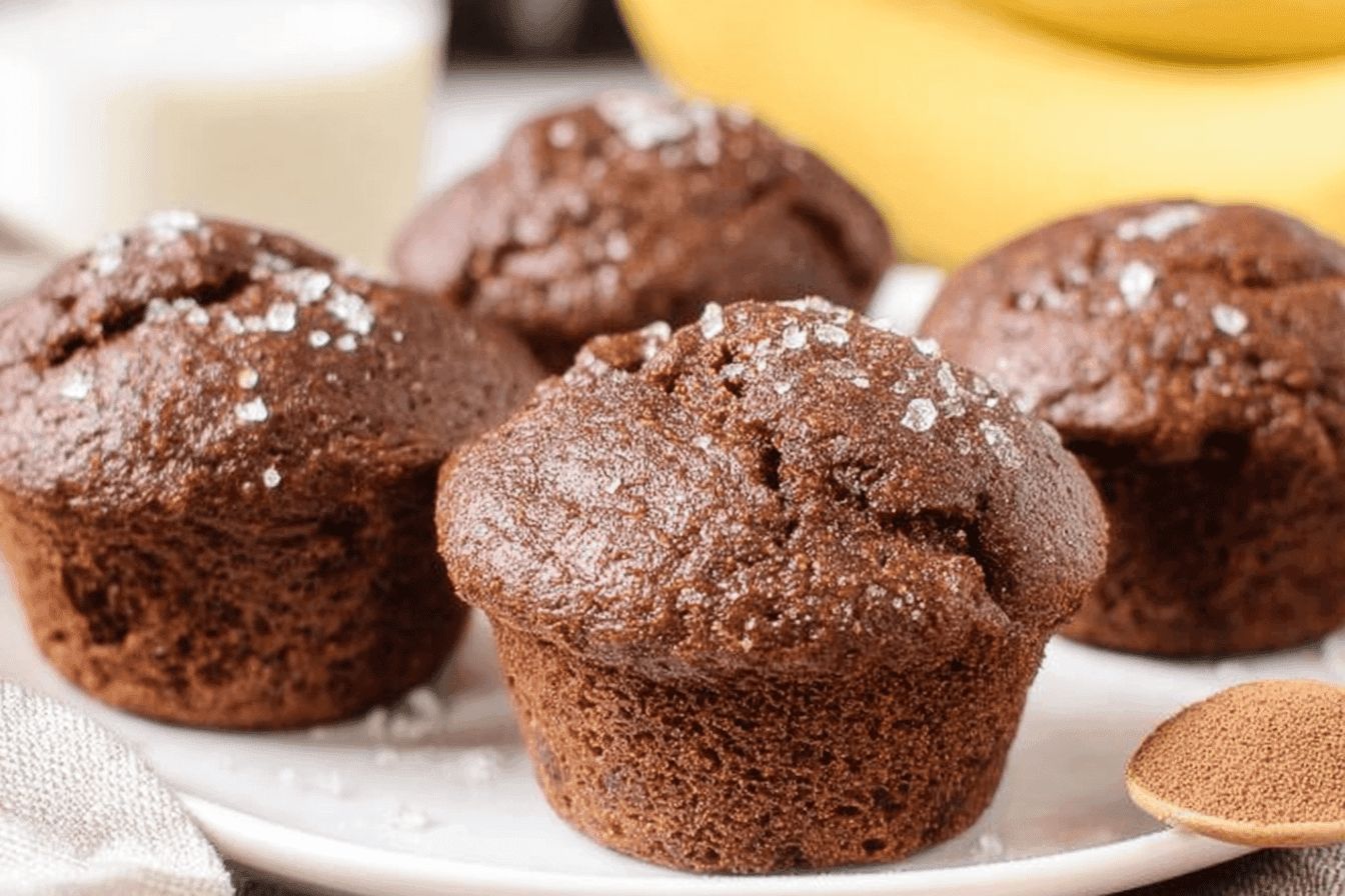 Delicious Chocolate Banana Muffins Recipe