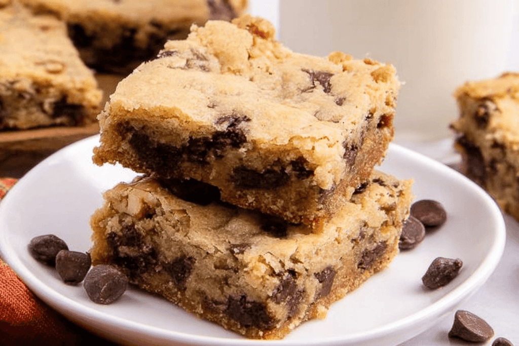 Delicious Chocolate Chip Cookie Bars Recipe