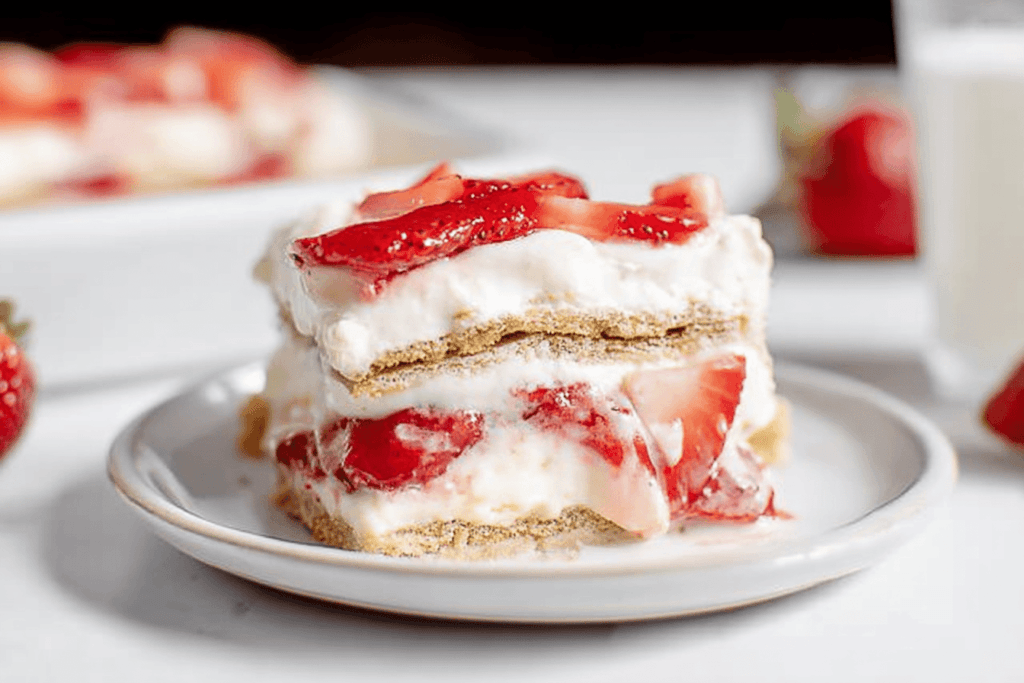 Delicious Strawberry Icebox Cake Recipe