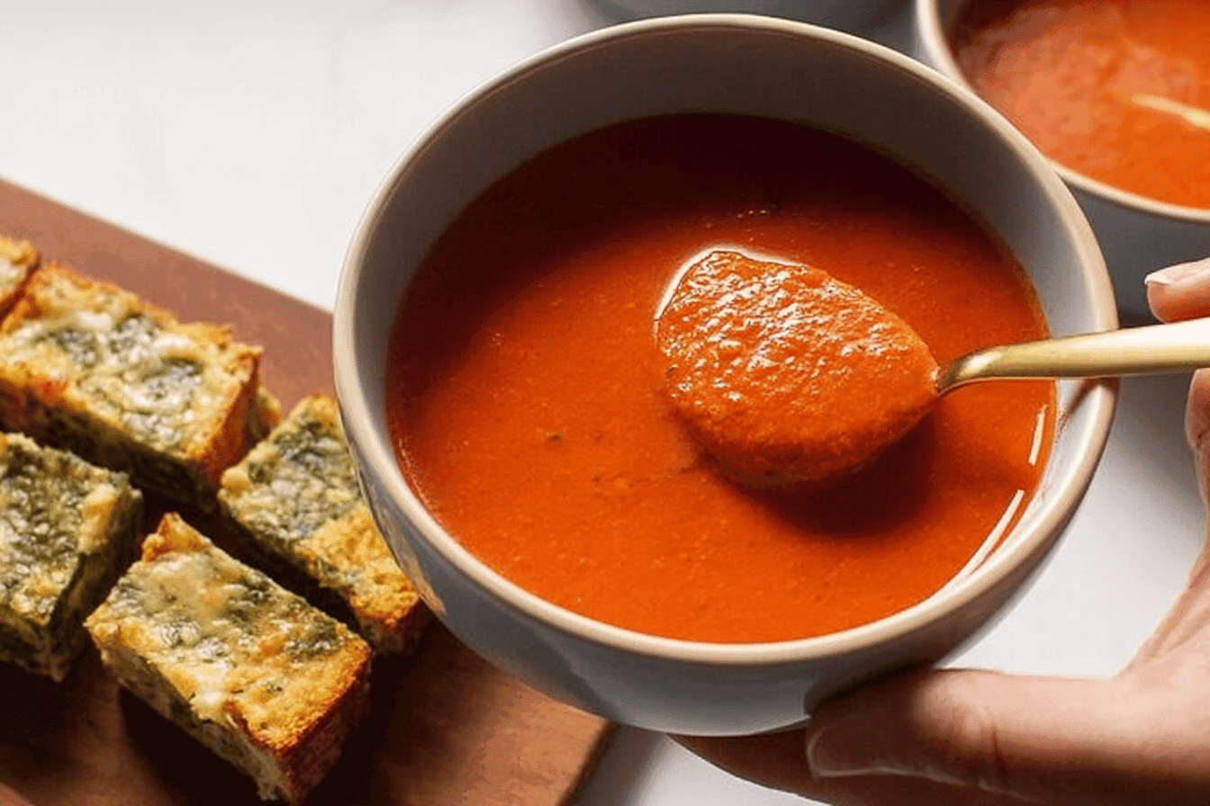 Easy 5-Ingredient Tomato Soup Recipe