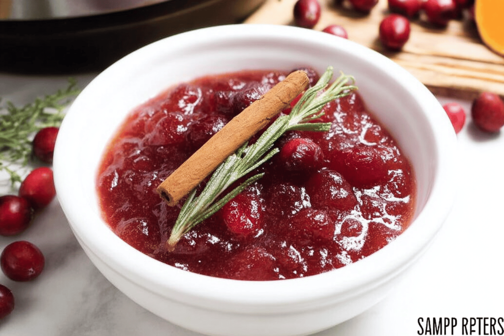 Easy Instant Pot Cranberry Sauce Recipe