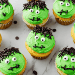 Frankenstein Cupcakes Recipe for Halloween Fun