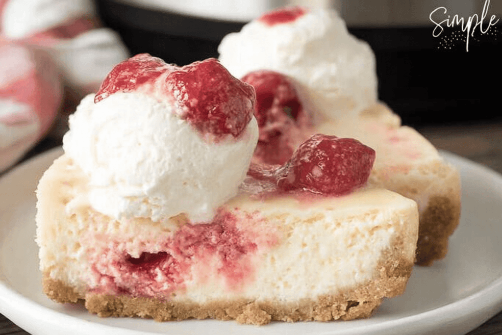 Instant Pot Cherry Cheesecake Recipe Delight