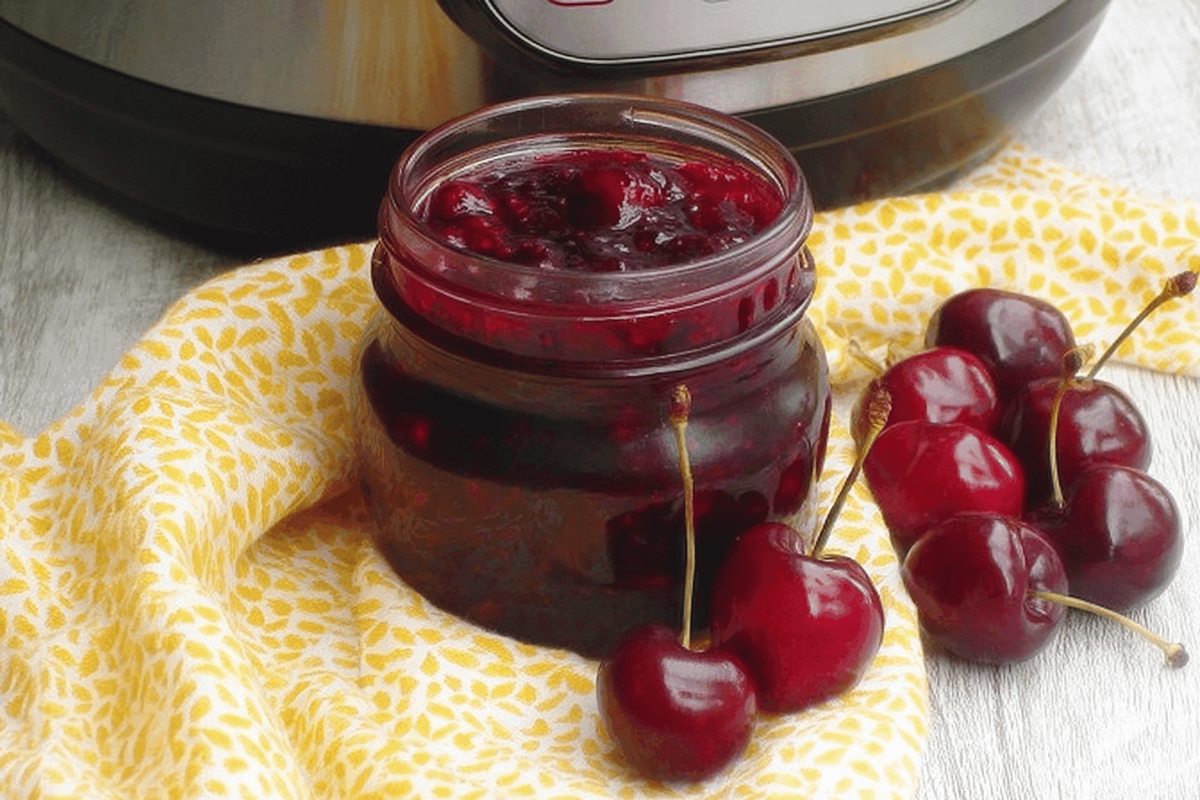 Instant Pot Cherry Jam Recipe Made Easy
