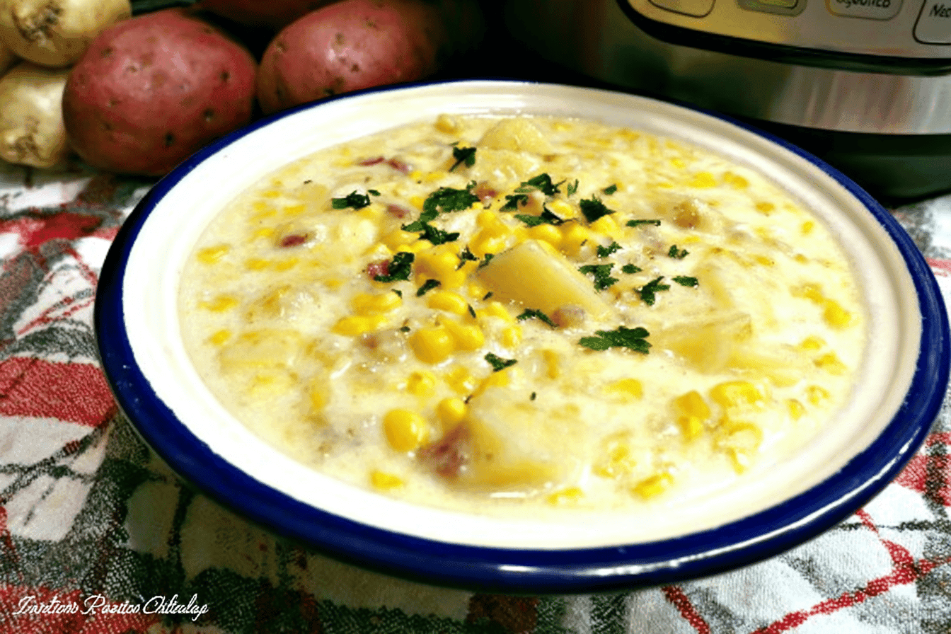 Instant Pot Corn Chowder Recipe Easy Delight