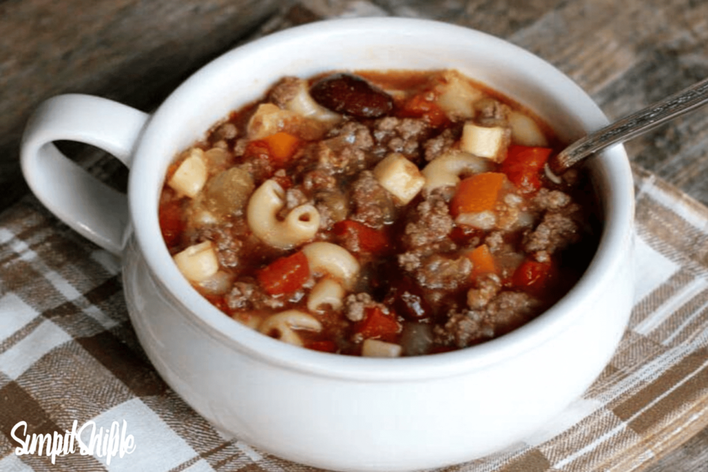 Instant Pot Pasta Fagioli Soup Recipe