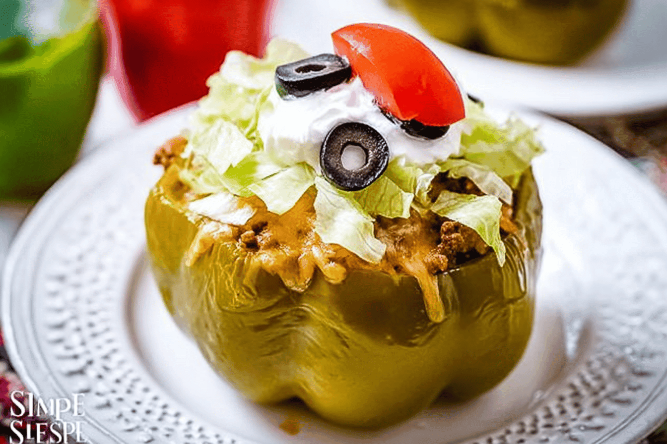 Instant Pot Taco Stuffed Bell Peppers Recipe