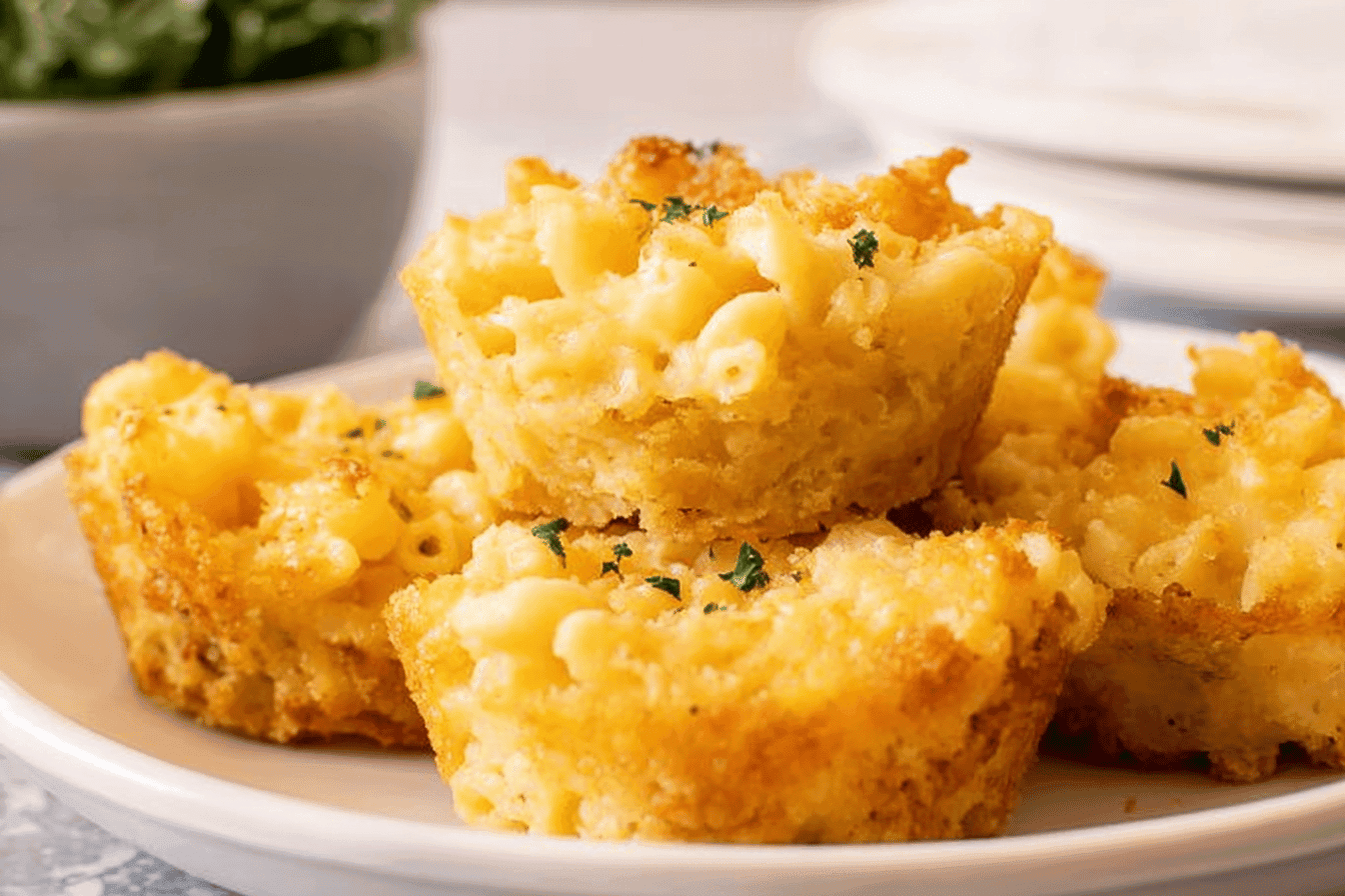 Macaroni and Cheese Bites Recipe Delight