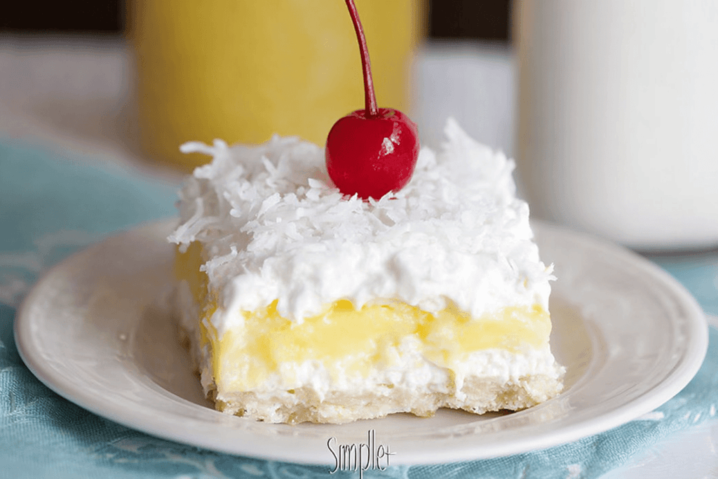 Pina Colada Bars: Tropical No-Bake Delight