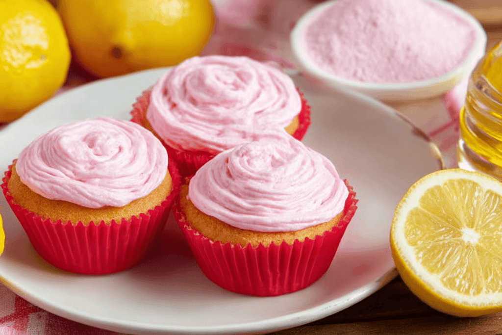 Pink Lemonade Cupcakes Recipe for Refreshing Delight