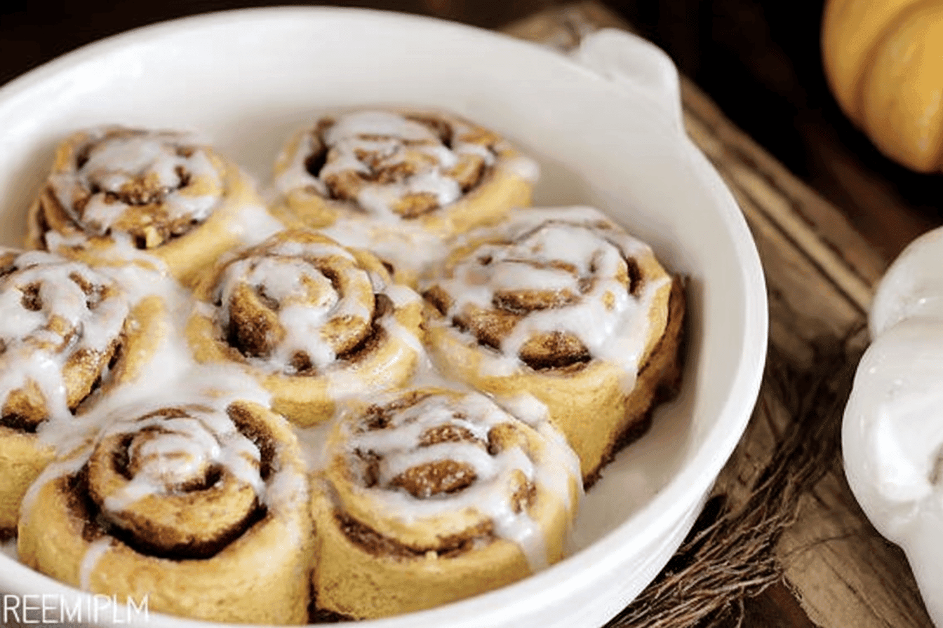 Pumpkin Spice Cinnamon Rolls Recipe Delight