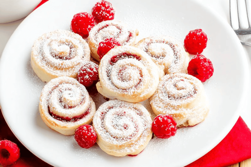 Raspberry Pinwheels Recipe for Sweet Treats