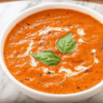 Roasted Red Pepper Soup Recipe Delight