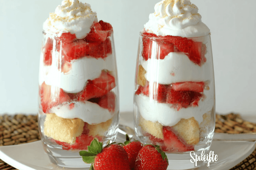 Strawberry Shortcake Parfaits Recipe Delight