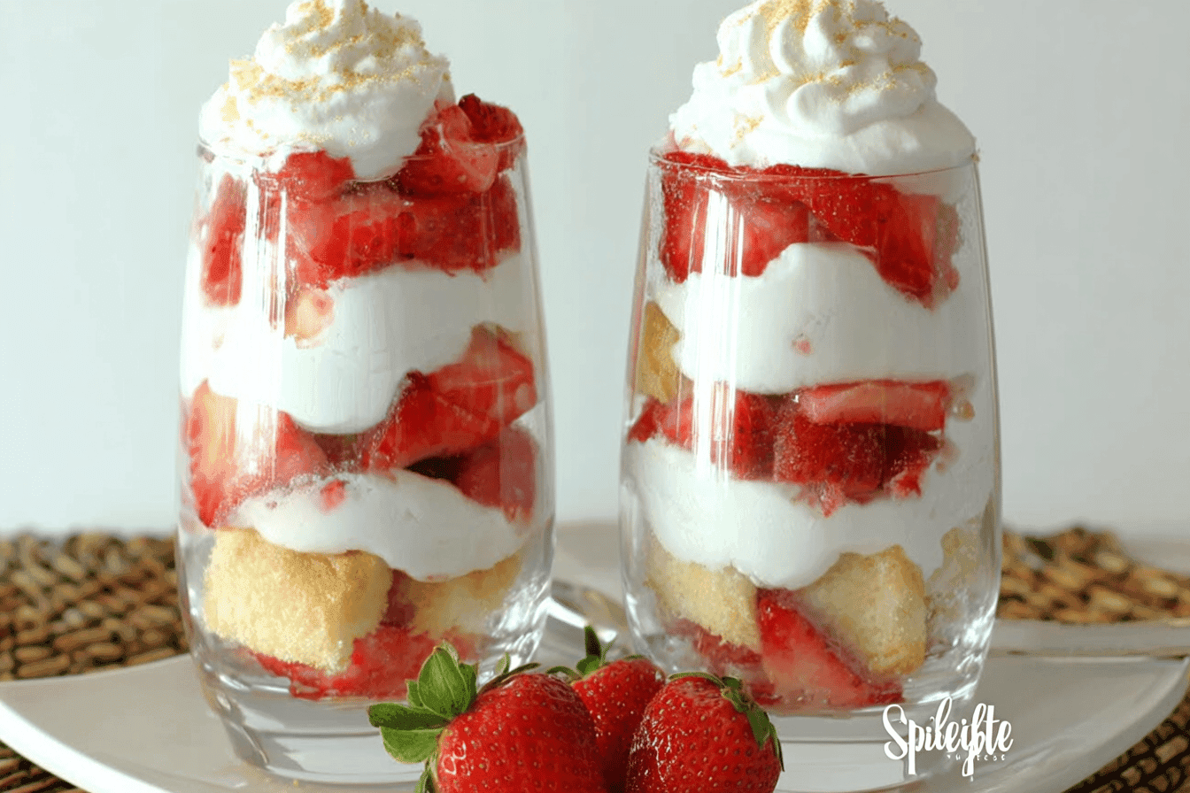 Strawberry Shortcake Parfaits Recipe Delight