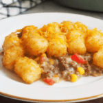 Tater Tot Casserole with Ground Beef Recipe