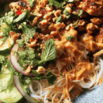Thai Peanut Chicken Bowl Recipe