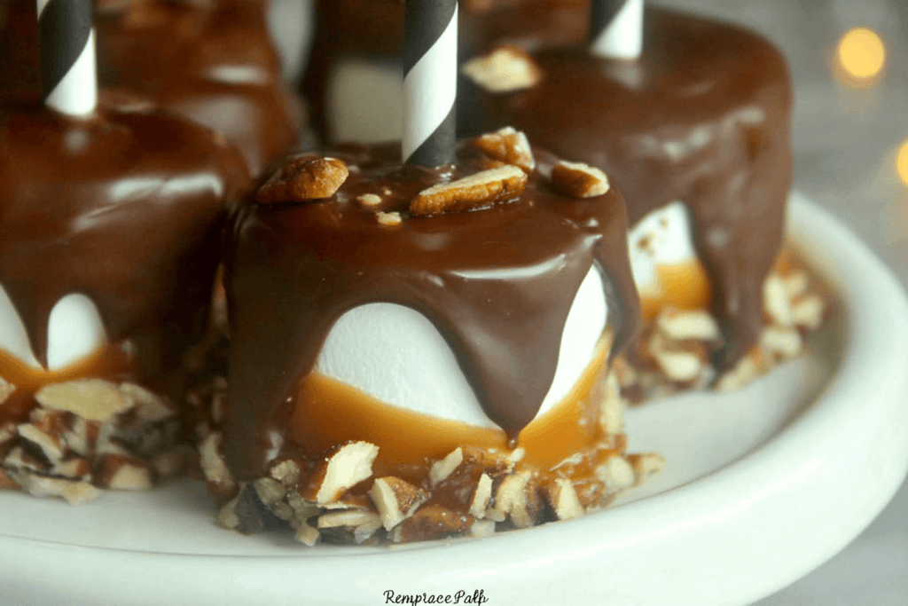 Turtle Dipped Marshmallows Recipe