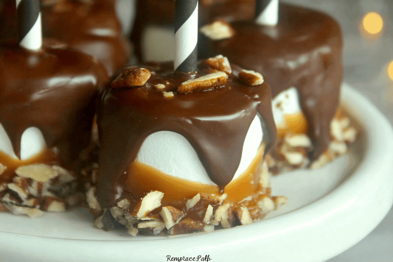 Turtle Dipped Marshmallows Recipe