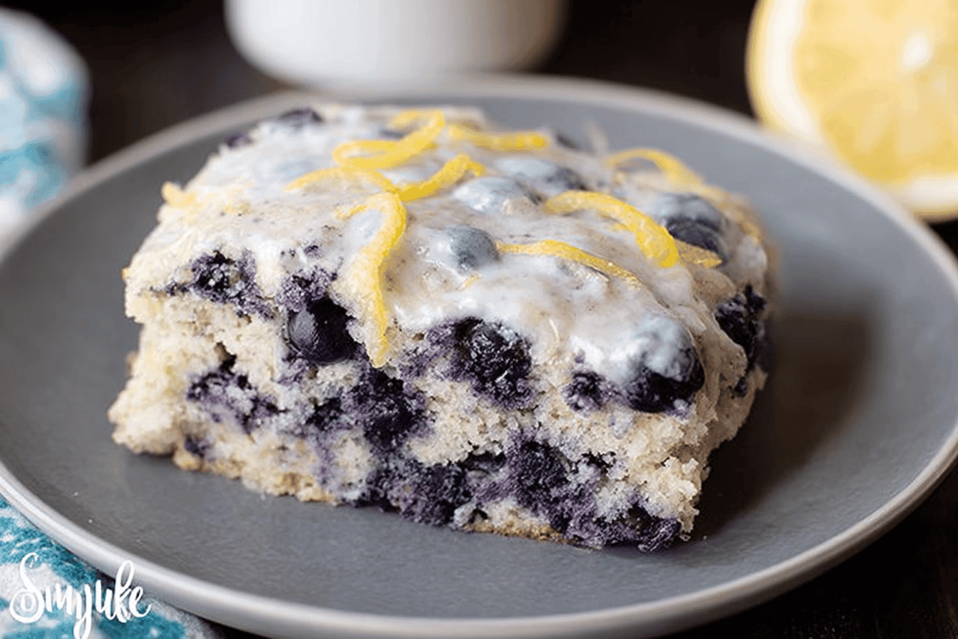 Blueberry Lemon Breakfast Cake Recipe