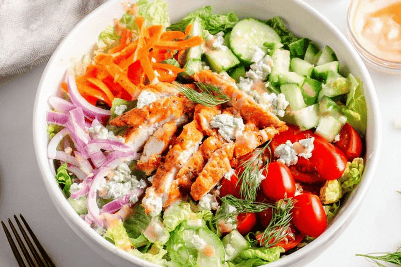 Buffalo Chicken Salad Recipe Delight