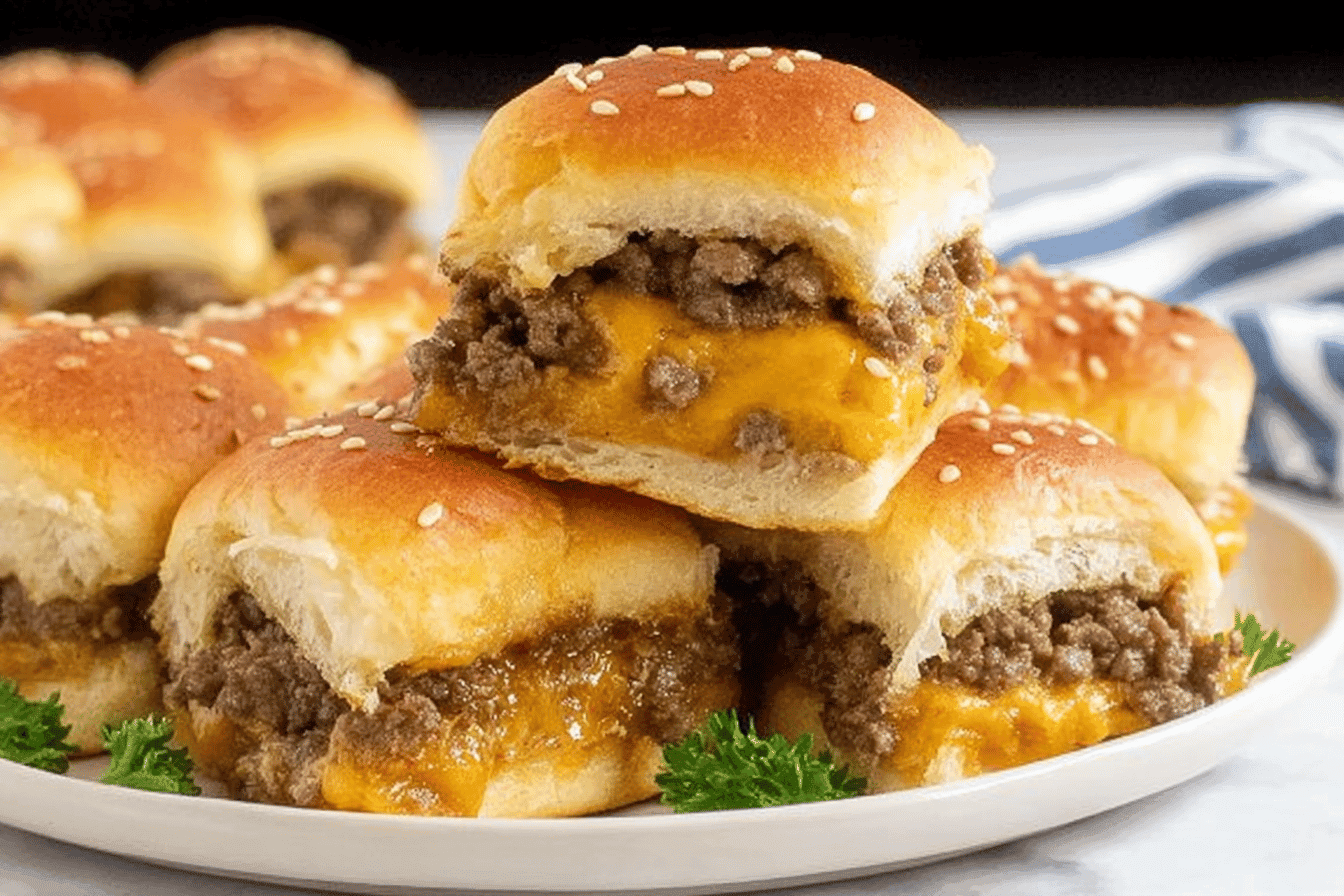 Cheeseburger Sliders Recipe for Easy Entertaining
