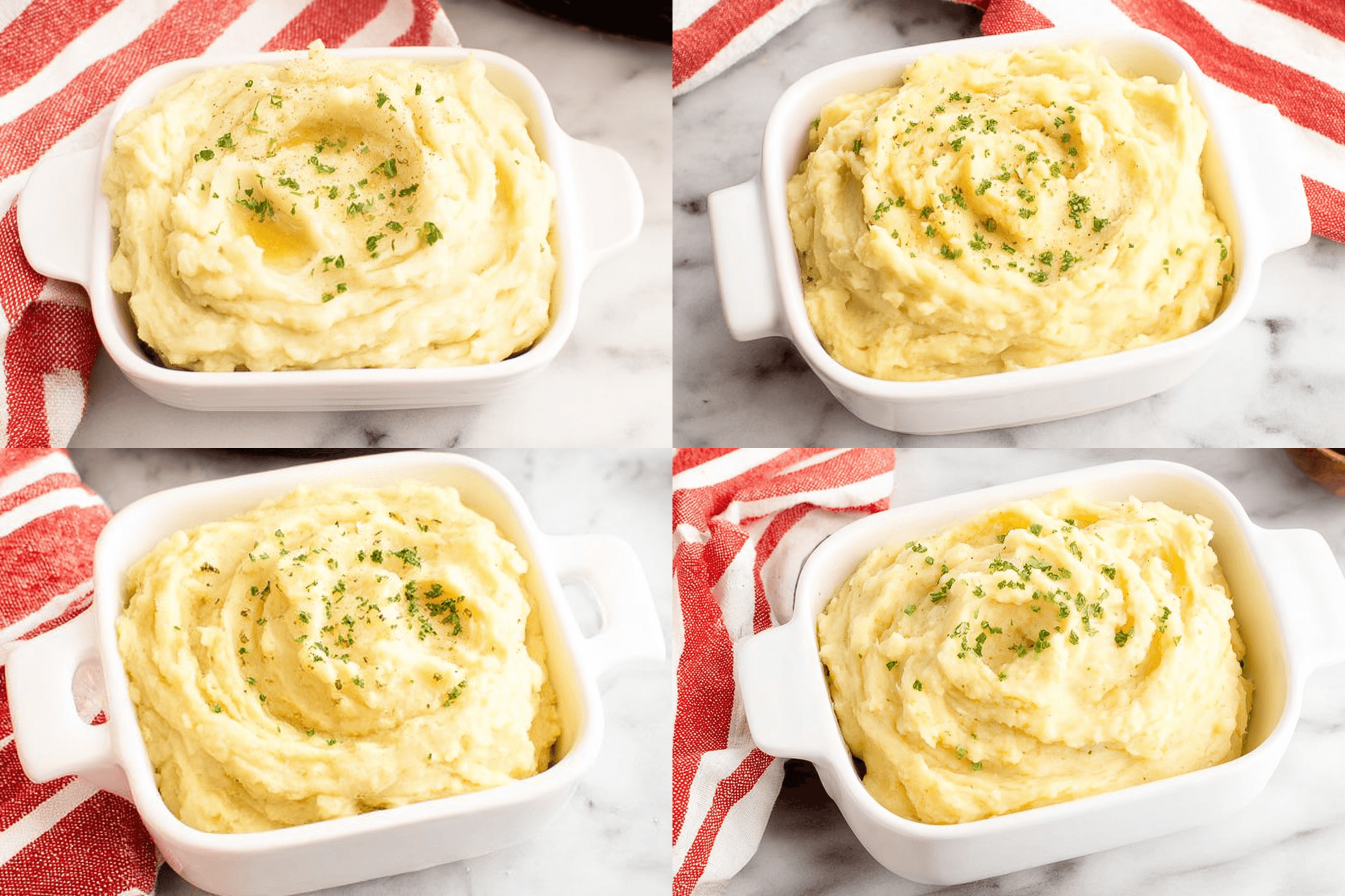 Cheesy Garlic Mashed Potatoes Recipe