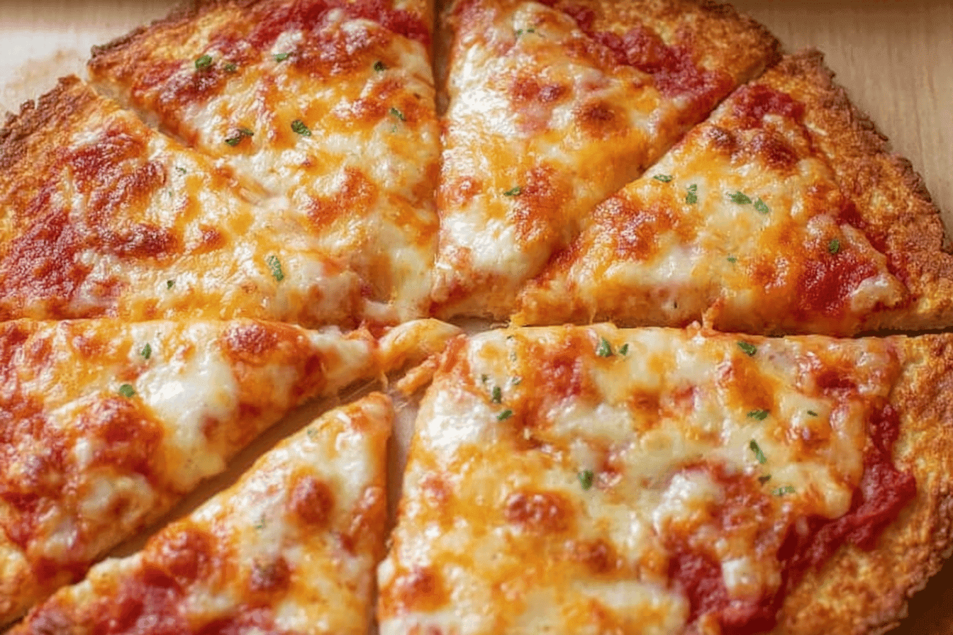 Cottage Cheese Crust Pizza Recipe