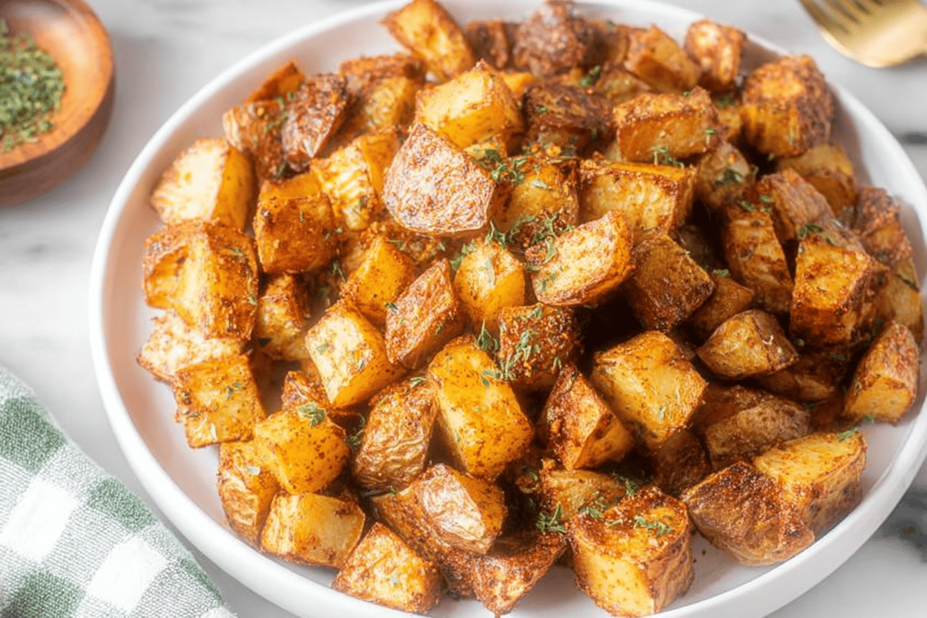 Crispy Air Fryer Breakfast Potatoes Recipe