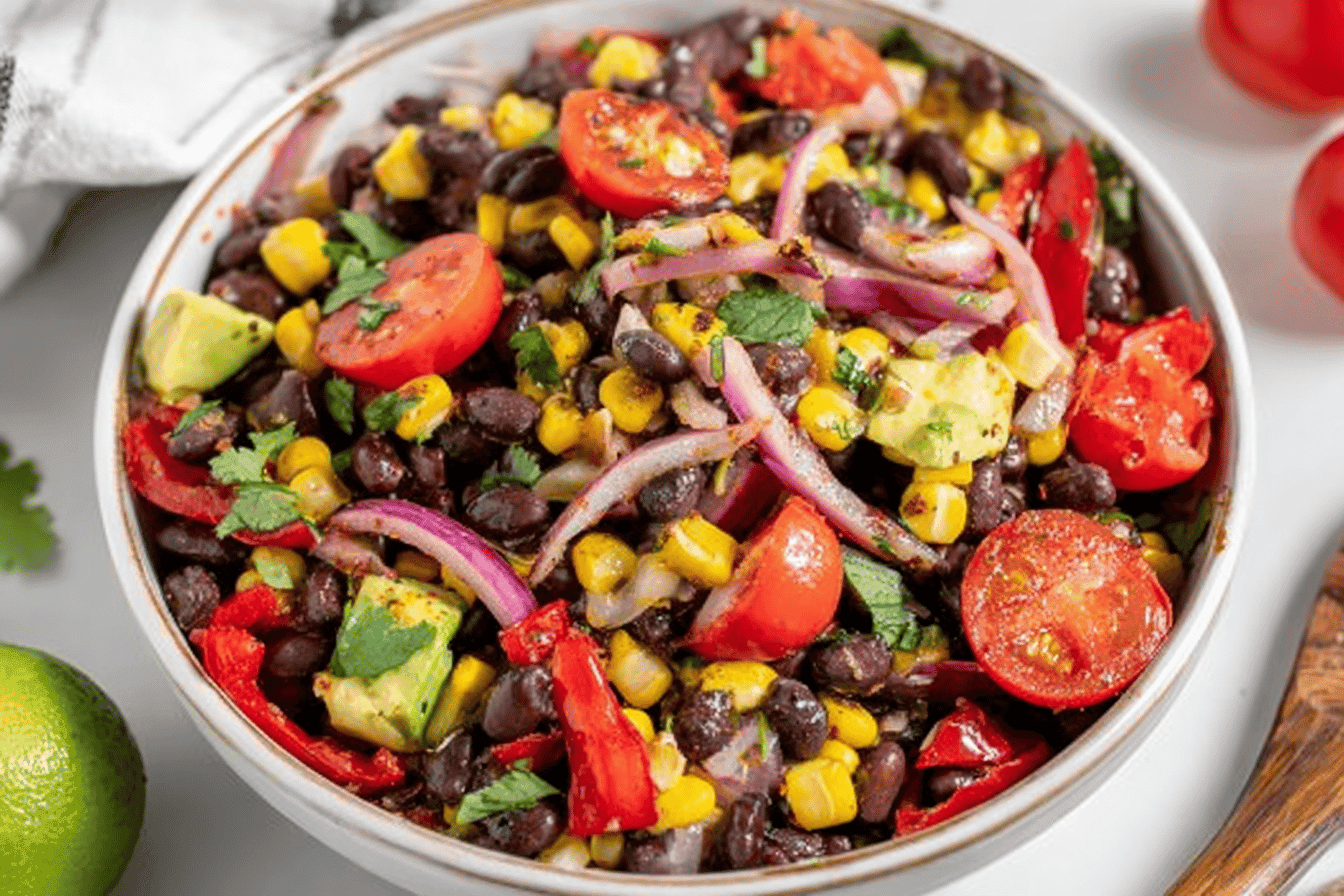 Delicious Mexican Bean Salad Recipe