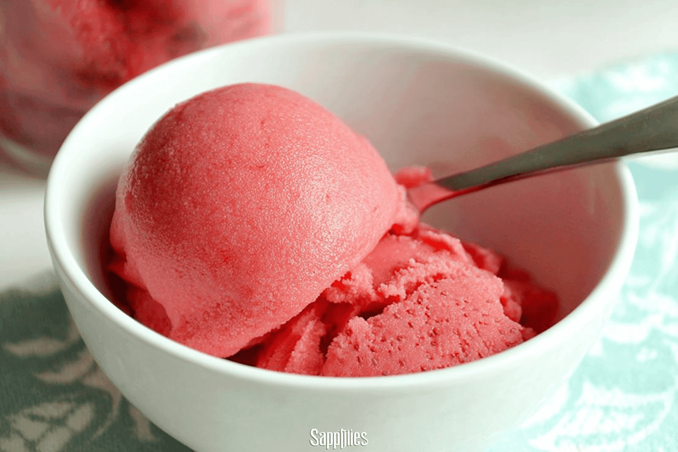 Delicious Strawberry Frozen Yogurt Recipe