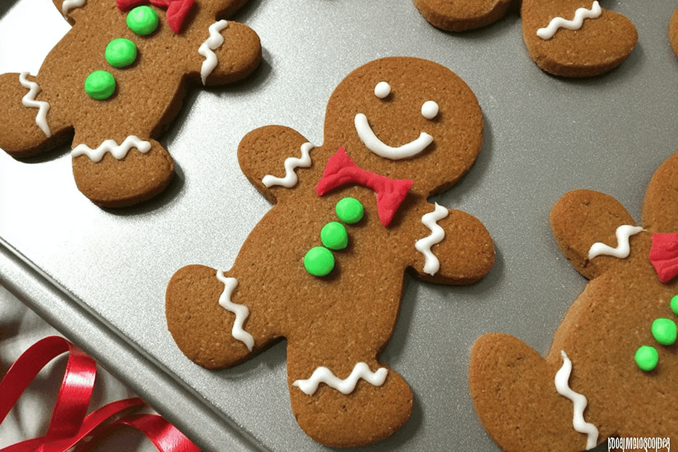 Gingerbread Men Cookies Recipe for the Holidays