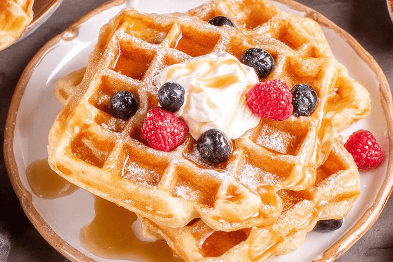 Homemade Waffles Recipe for Perfect Breakfast
