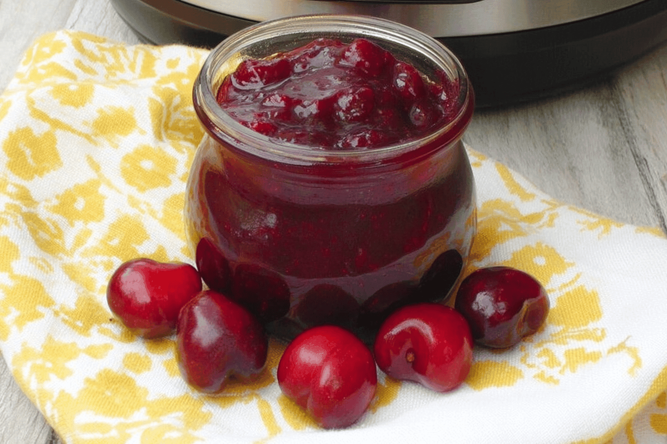 Instant Pot Cherry Jam Recipe Made Easy