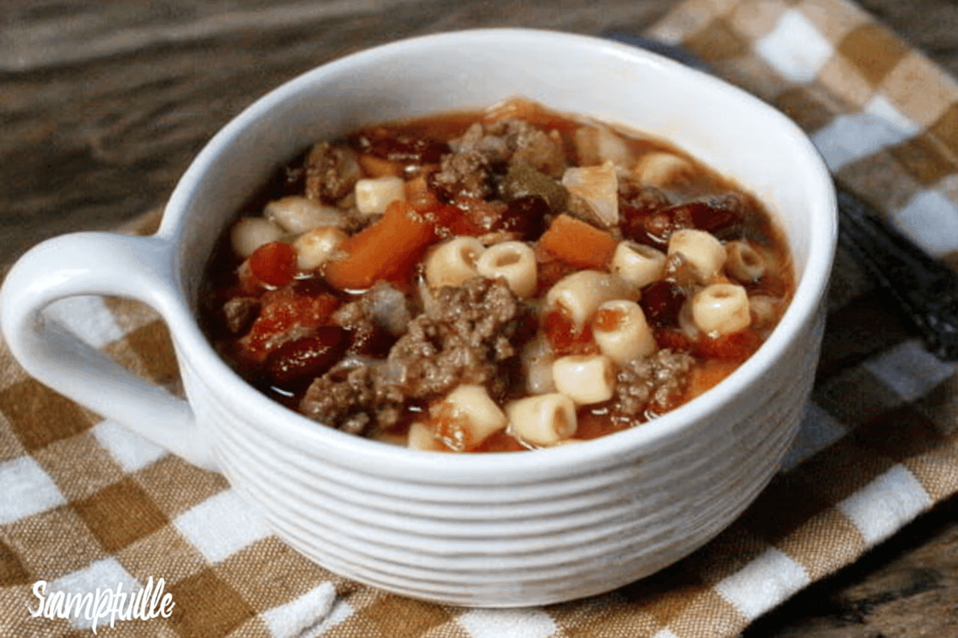 Instant Pot Pasta Fagioli Soup Recipe