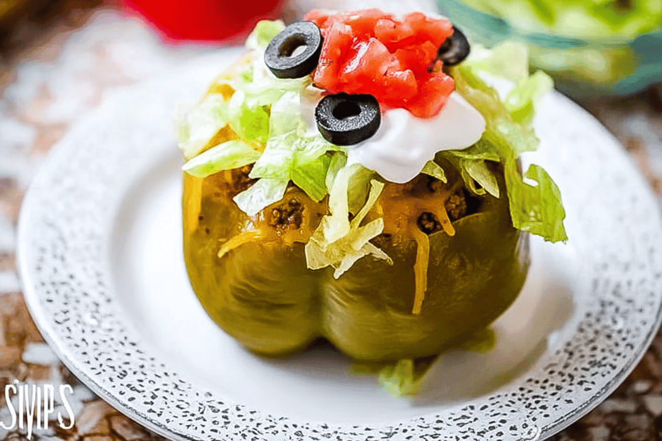 Instant Pot Taco Stuffed Bell Peppers Recipe