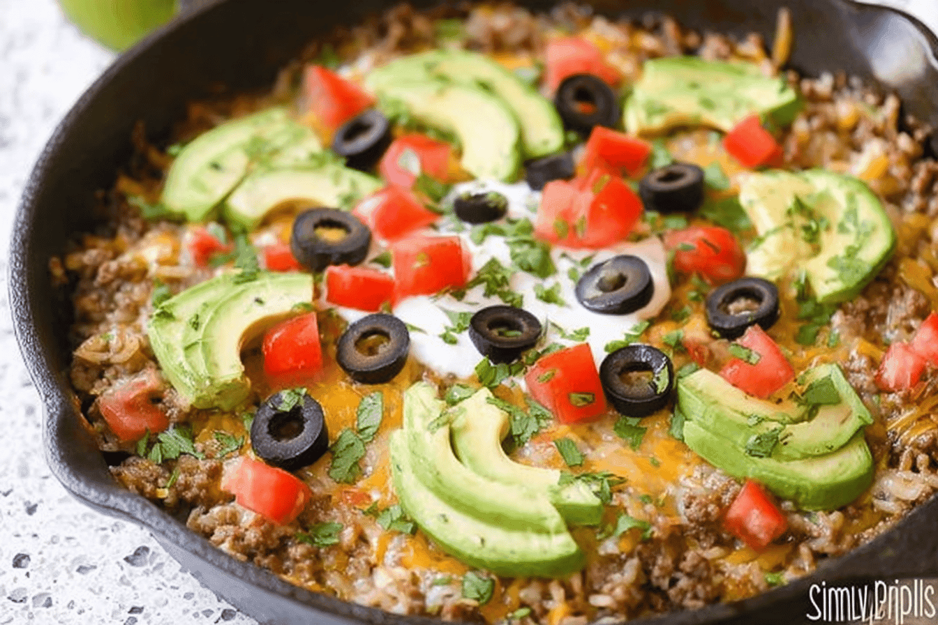 Low Carb Taco Skillet Dinner Recipe