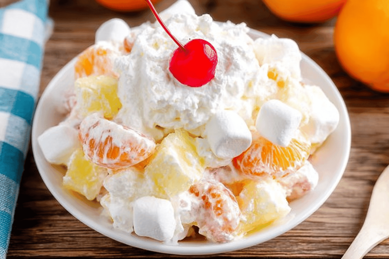 Marshmallow Fruit Salad Recipe Delight