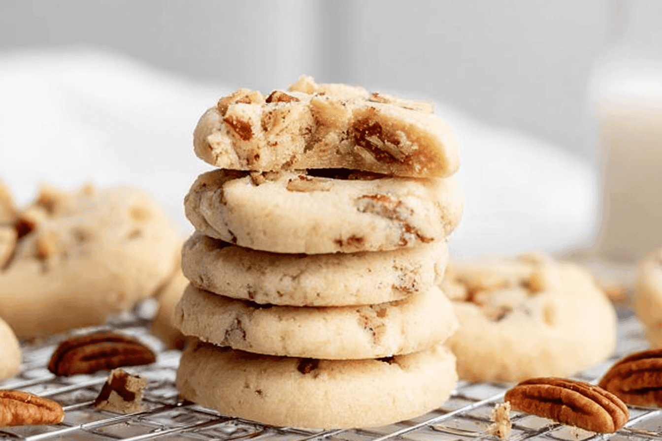 Pecan Shortbread Cookies Recipe Delight
