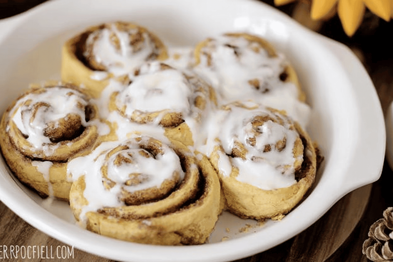 Pumpkin Spice Cinnamon Rolls Recipe Delight