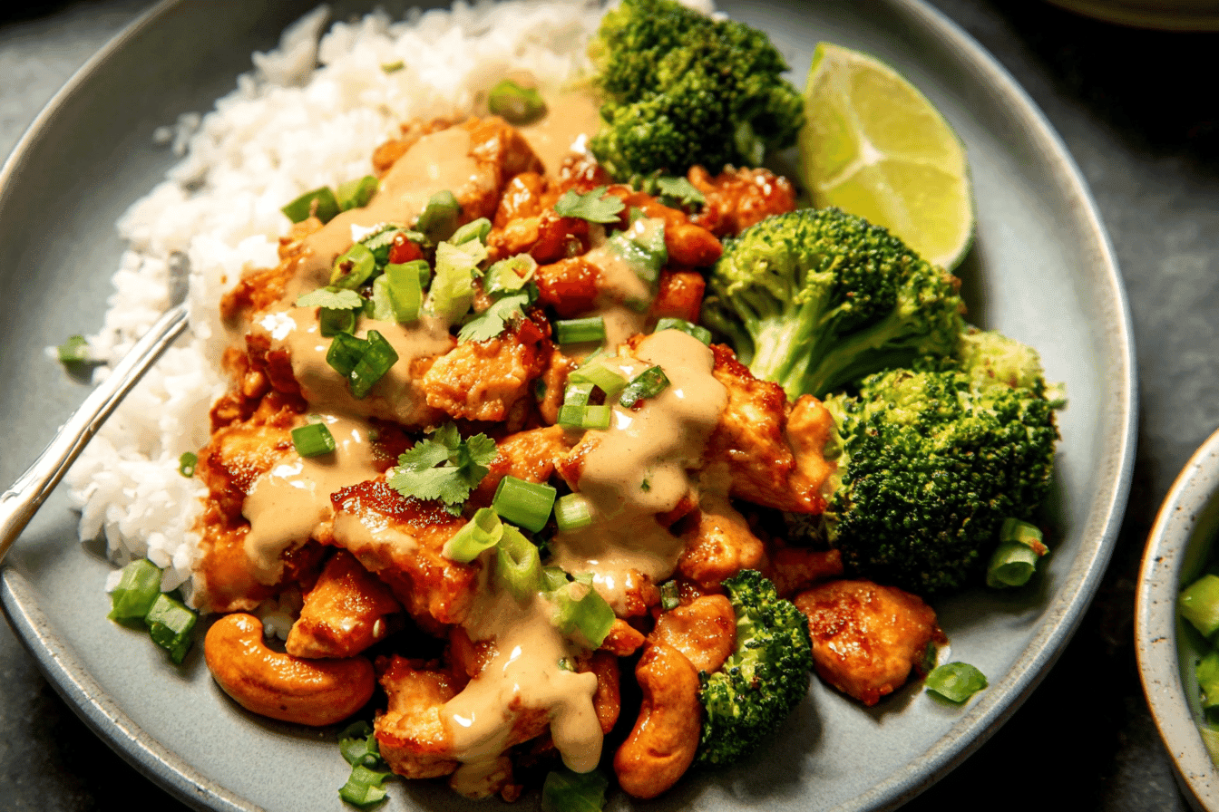 Spicy Red Curry Chicken Stir Fry Recipe