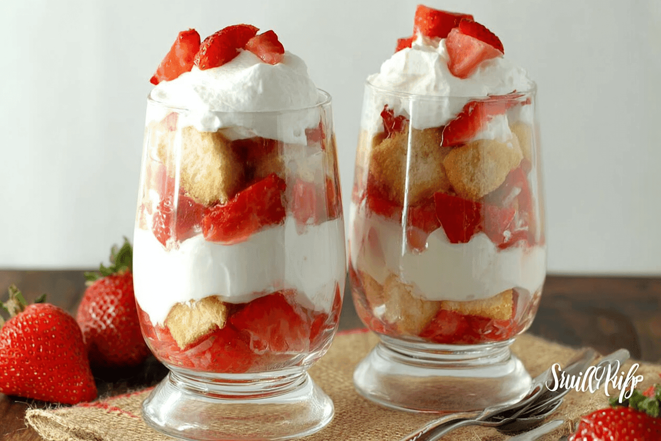 Strawberry Shortcake Parfaits Recipe Delight