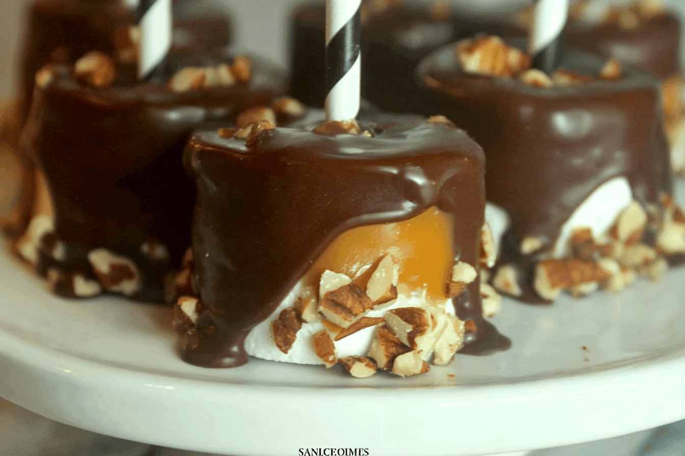 Turtle Dipped Marshmallows Recipe