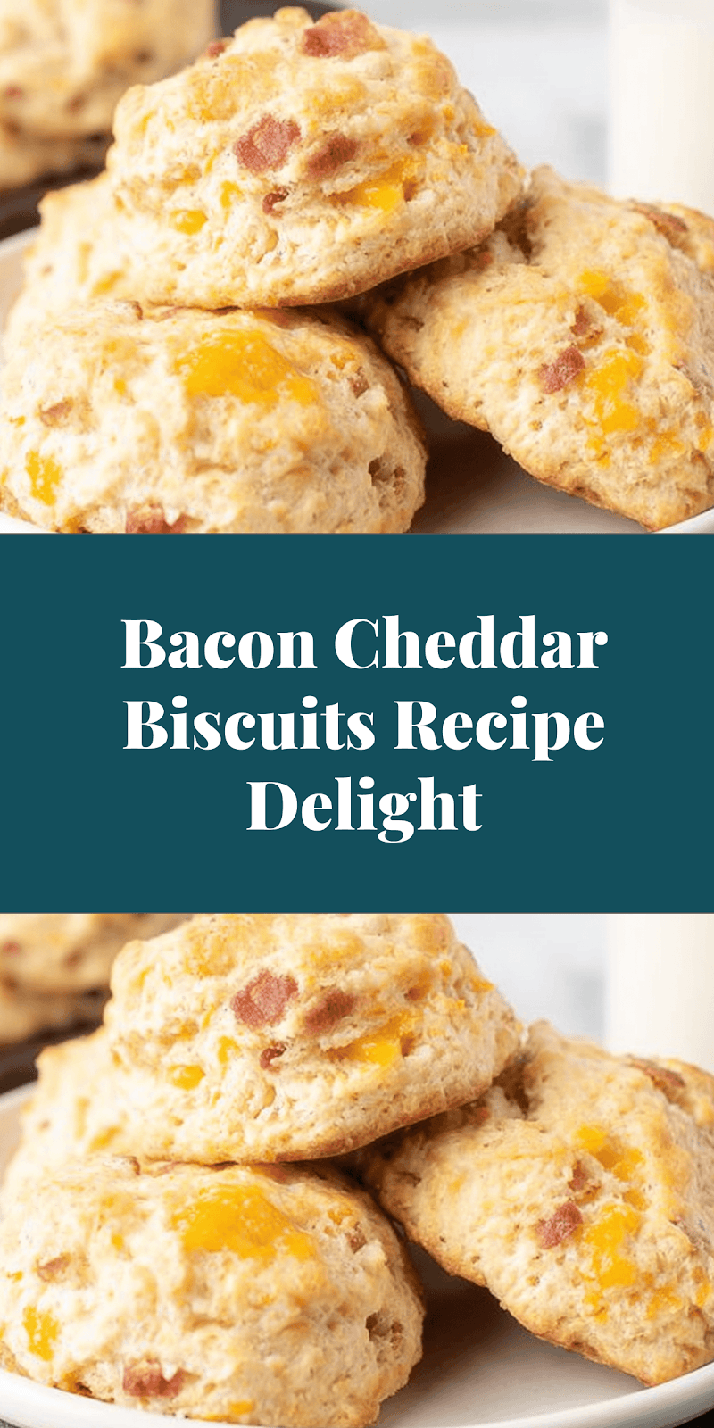 Bacon Cheddar Biscuits Recipe Delight