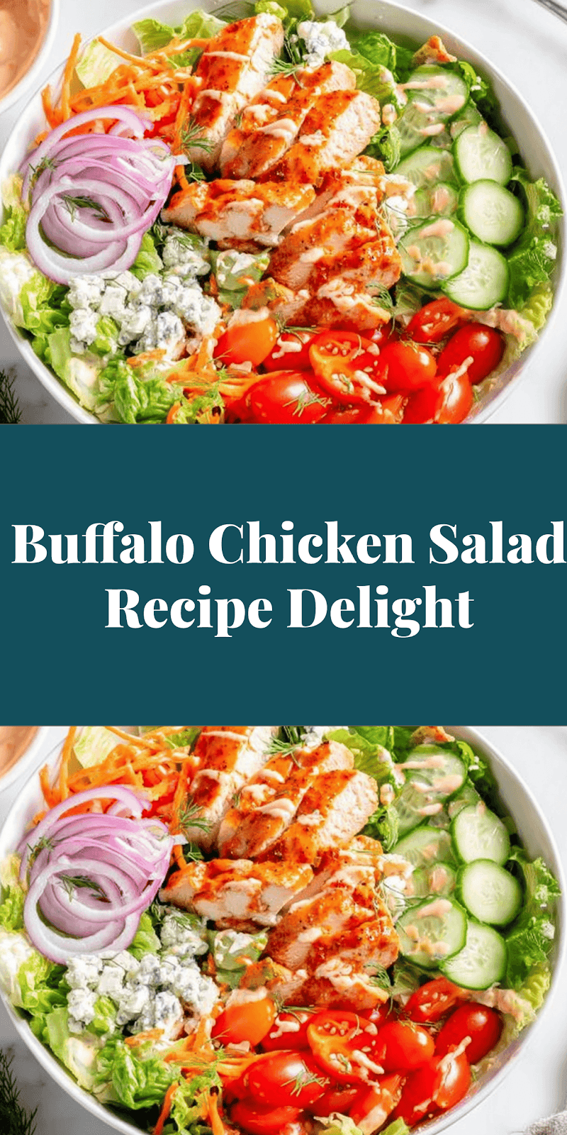 Buffalo Chicken Salad Recipe Delight