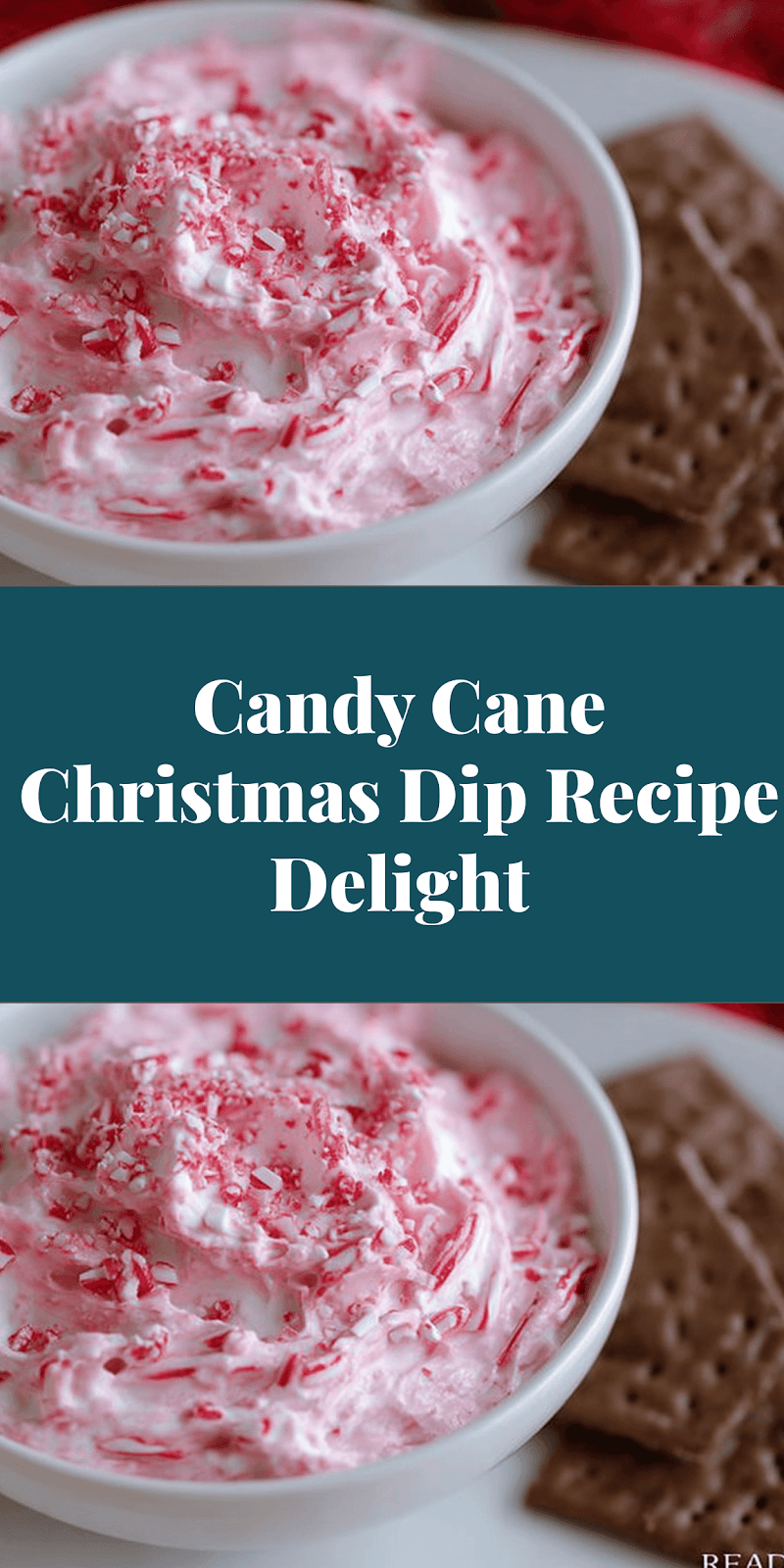 Candy Cane Christmas Dip Recipe Delight