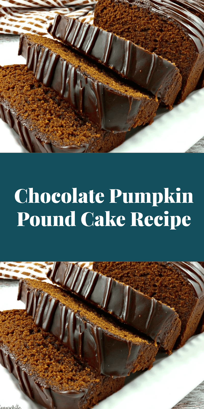 Chocolate Pumpkin Pound Cake Recipe