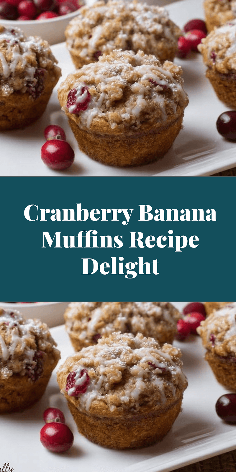 Cranberry Banana Muffins Recipe Delight