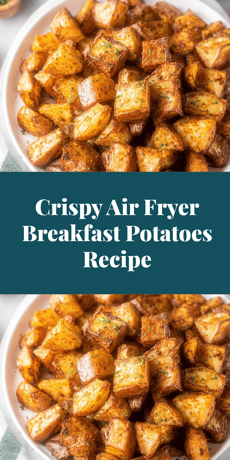 Crispy Air Fryer Breakfast Potatoes Recipe