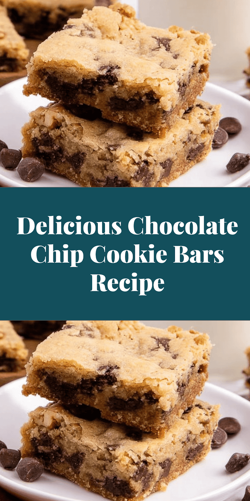 Delicious Chocolate Chip Cookie Bars Recipe